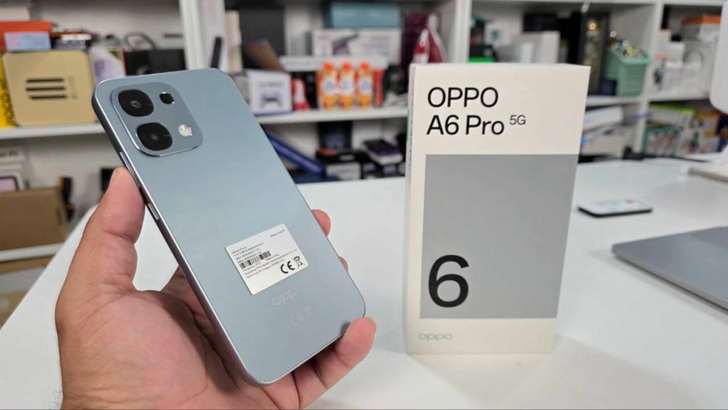 Imágenes reales del nuevo Oppo A6 Pro 5g.