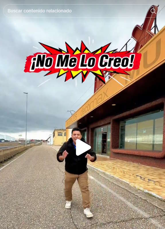 Seguir en TikTok a nomelocreo.info para enterarte de la fecha de apertura del outlet Winners Toledo